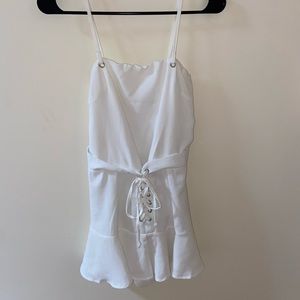 LF White Romper
